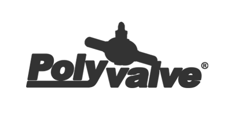 Polyvalve Logo in grey